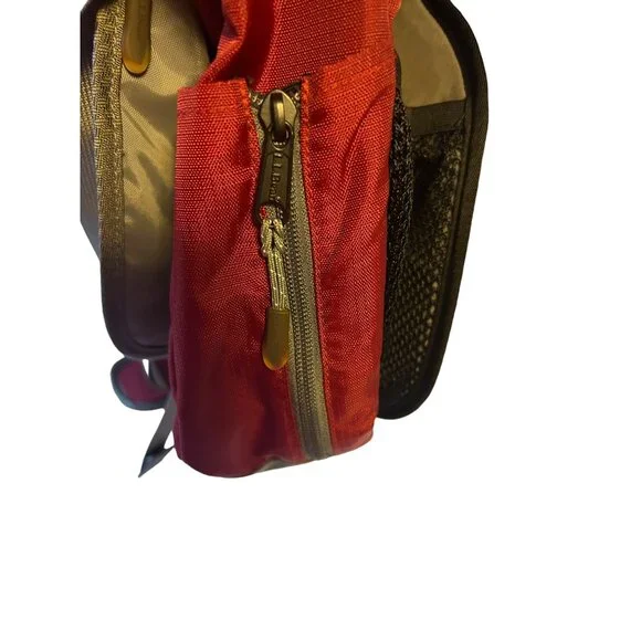 LL Bean Red Shoulder Strap Laptop Computer Messenger 5-Pocket Carry on Bag 18" - Picture 7 of 16